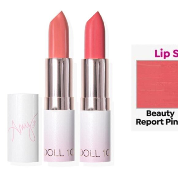 Doll 10 4-piece Amy's Lip Set - 2 Lip Gloss and 2 Lip Sticks FULL SIZE - NEW - Picture 3 of 5